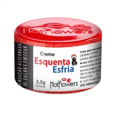 Возбуждающий крем Esquenta Esfria с охлаждающе-разогревающим эффектом - 3,5 гр  
