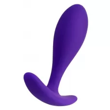 Фиолетовая анальная втулка Hub - 7,2 см фиолетовый 