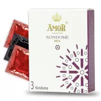 Микс-набор презервативов AMOR Mix - 3 шт  