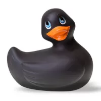 Черный вибратор-уточка I Rub My Duckie 2.0 черный 