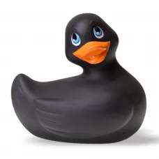 Черный вибратор-уточка I Rub My Duckie 2.0 черный 