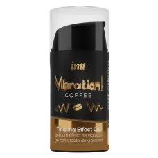 Жидкий интимный гель с эффектом вибрации Vibration! Coffee - 15 мл  