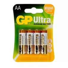 Батарейки алкалиновые GP Ultra Alkaline AA/LR6 - 4 шт  