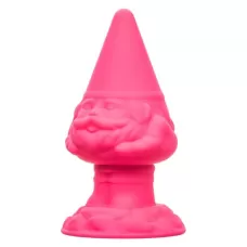 Розовая анальная пробка в форме гнома Anal Gnome розовый 