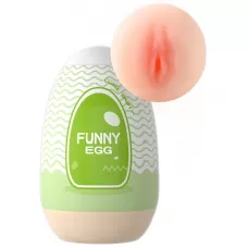 Мастурбатор-вагина Funny Egg телесный 