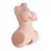 Мастурбатор-торс Aveline с 2 любовными тоннелями телесный 