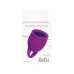 Лиловая менструальная чаша Tulip - 15 мл лиловый 