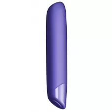 Фиолетовый классический вибратор Very Peri - 16 см фиолетовый 