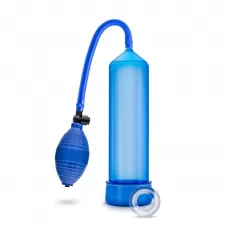 Синяя ручная вакуумная помпа Male Enhancement Pump синий 