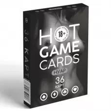 Игральные карты HOT GAME CARDS НУАР - 36 шт  