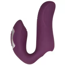 Фиолетовая вибронасадка на палец Helping Hand фиолетовый 