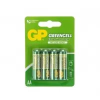 Батарейки солевые GP GreenCell AA/R6G - 4 шт  