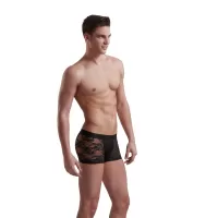 Мужские трусы-хипсы с кружевом Doreanse Black Lace черный S