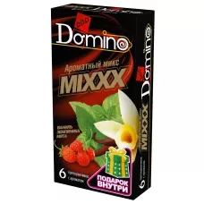 Ароматизированные презервативы DOMINO  Ароматный микс  - 6 шт  