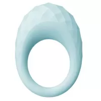 Голубое эрекционное виброкольцо ZELIE голубой 
