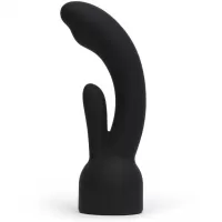 Черная насадка на вибратор Doxy - Rabbit Vibrator Doxy Attachment черный 