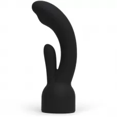 Черная насадка на вибратор Doxy - Rabbit Vibrator Doxy Attachment черный 