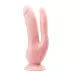 Телесный фаллоимитатор 8 Inch DP Cock - 20,32 см телесный 