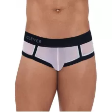 Полупрозрачные трусы-джоки Cult Jockstrap белый с черным XL