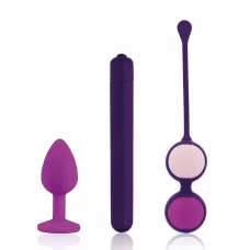 Фиолетовый вибронабор First Vibe Kit фиолетовый 