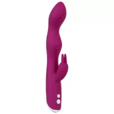 Фиолетовый вибратор A   G-Spot Rabbit Vibrator для стимуляции зон G и A - 23,6 см фиолетовый 