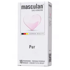 Супертонкие презервативы Masculan Pur - 10 шт  