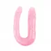 Розовый U-образный фаллоимитатор 13 Inch Dildo - 17 см розовый 