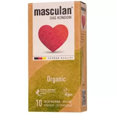 Экологически чистые презервативы Masculan Organic - 10 шт  