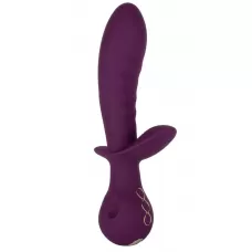 Фиолетовый универсальный вибратор Lover - 22,25 см фиолетовый 