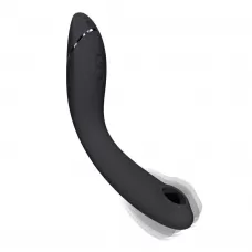 Темно-серый стимулятор G-точки Womanizer OG c технологией Pleasure Air и вибрацией - 17,7 см темно-серый 
