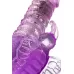 Фиолетовый хай-тек вибратор High-Tech fantasy с вращением бусин - 24,5 см фиолетовый 