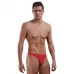 Мужские стринги из хлопково-модальной ткани Doreanse Essentials красный M