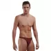 Мужские стринги из хлопково-модальной ткани Doreanse Essentials бордовый M