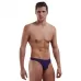 Мужские стринги из хлопково-модальной ткани Doreanse Essentials темно-синий XL