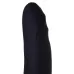 Чёрный вибратор WANAME Storm со стимулирующими рёбрами - 22,5 см черный 