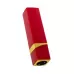 Красный вибратор-помада Pansies - 9 см красный 