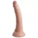 Телесный фаллоимитатор 7  Silicone Dual Density Cock - 21 см телесный 