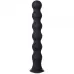Черный анальный вибростимулятор-елочка Bottoms Up - 19,7 см черный 