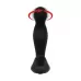 Черный вибростимулятор простаты Adam s Rotating P-spot Massager - 14,2 см черный 