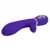 Фиолетовый вибростимулятор-кролик Thomas - 20,5 см фиолетовый 