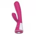 Розовый интерактивный вибратор Kiiroo Ohmibod Fuse - 18 см розовый 