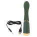 Зеленый стимулятор точки G Luxurious G-Spot Massager - 19,5 см зеленый 