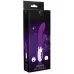 Фиолетовый вибратор-кролик Agave - 23,1 см фиолетовый 