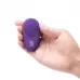 Фиолетовый двусторонний вибратор Together - 35,6 см фиолетовый 
