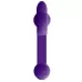 Уникальный фиолетовый вибромассажер-улитка для двойной стимуляции Snail Vibe фиолетовый 
