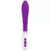 Фиолетовый вибратор-кролик Agave - 23,1 см фиолетовый 