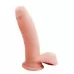 Телесный фаллоимитатор-реалистик Dual Density Dildo - 17,5 см телесный 