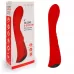 Красный вибромассажер 6  Silicone G-Spot Fun - 19,1 см красный 