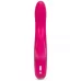Розовый перезаряжаемый вибратор Rabbit Slimline Curve Rechargeable - 24 см розовый 
