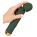 Зеленый wand-вибромассажер Luxurious Wand Massager - 22,2 см зеленый 
